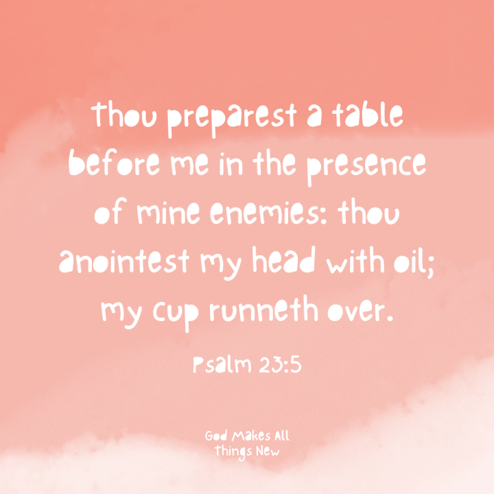 Psalm 23 ♡ Salmo&nbsp;23